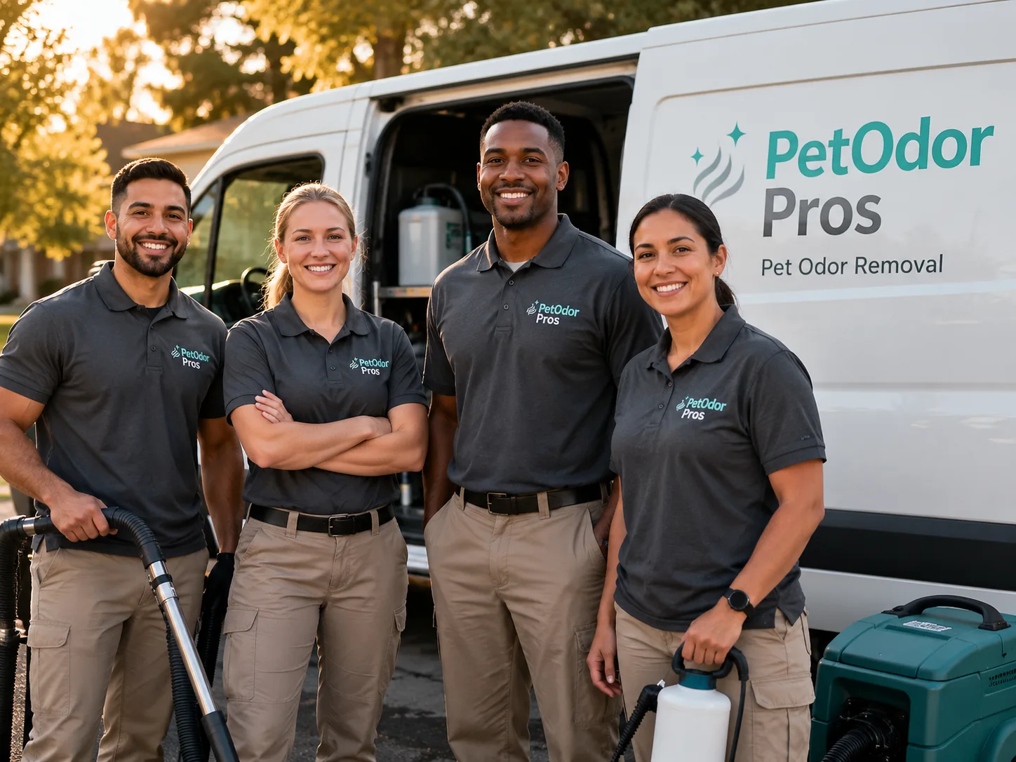 Pet Odor Removal team serving Brodheadsville, PA